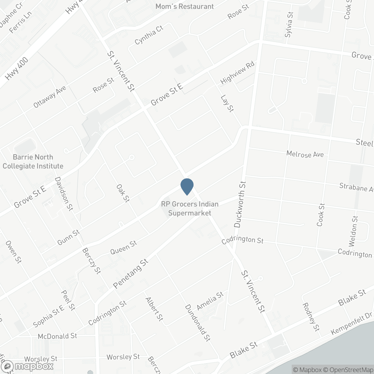 174 ST VINCENT STREET, Barrie, Ontario L4M 3Z2